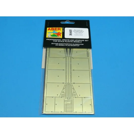 Side skirts for Sturmgeschutz III (early model), 1/35 - Aber Models...