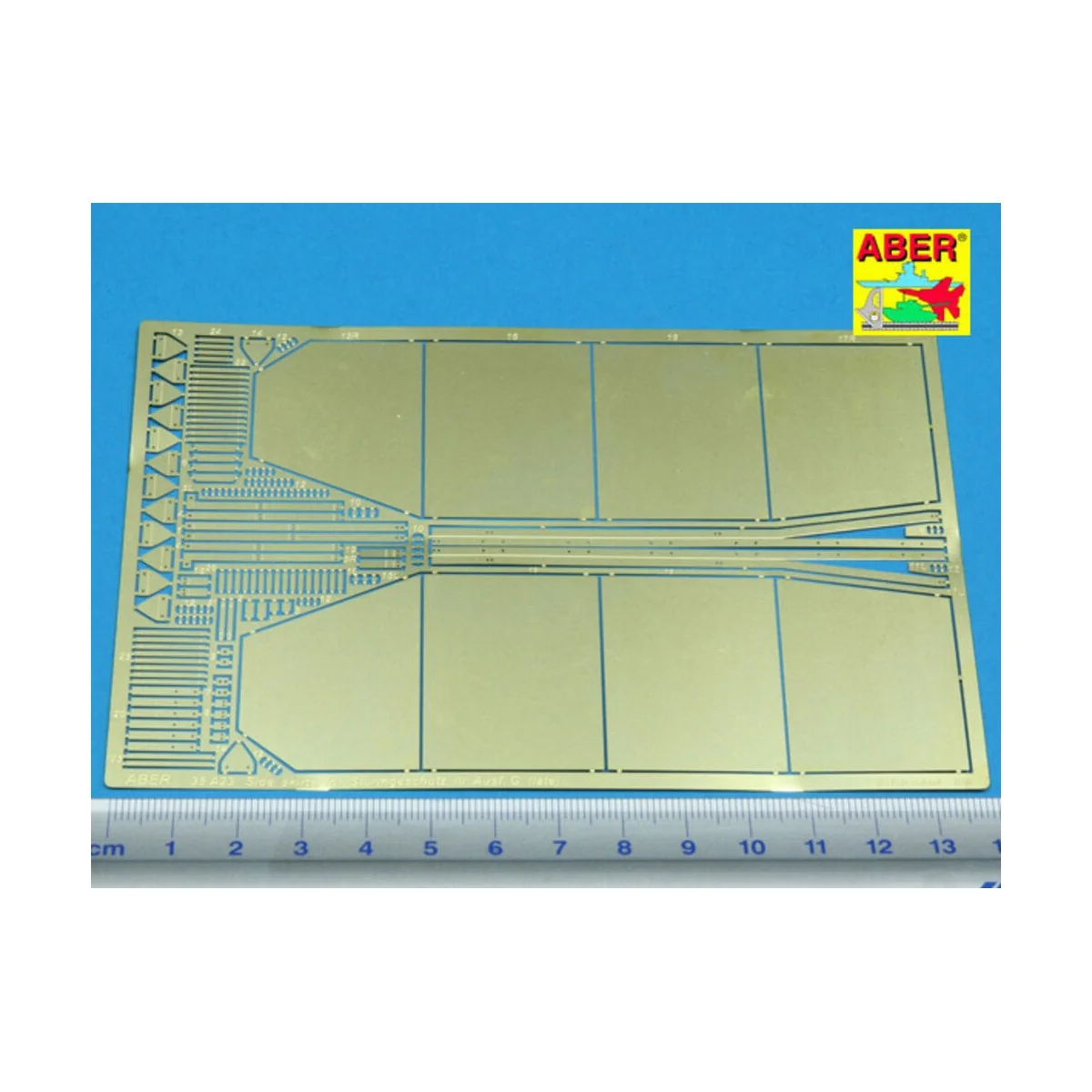 Side skirts for Sturmgeschutz III (Late model) - Aber Models 35 A023