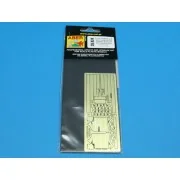 Front fendres andside supports for Panther G, 1/35 - Aber Models 35... Front fendres andside supports for Panther G, 1/35 - Aber Models 35...