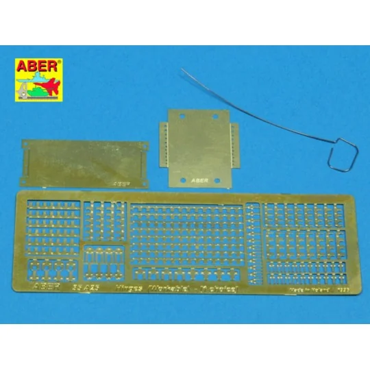 Hinges (workable) - 1 choice, 1/35 - Aber Models 35 A025