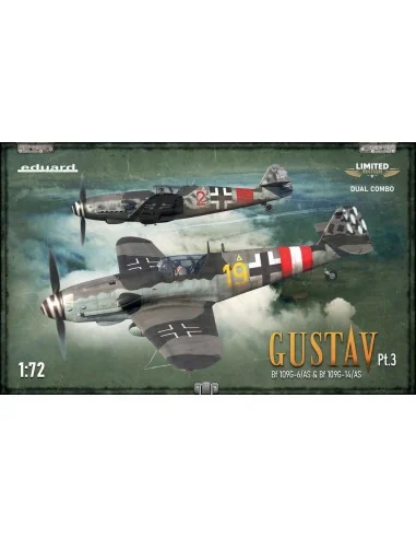 GUSTAV Pt. 3 DUAL COM EDUARD-LIMITED, 1/72 - Eduard Plastic Kits 2150