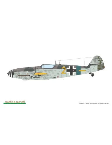 GUSTAV Pt. 3 DUAL COM EDUARD-LIMITED, 1/72 - Eduard Plastic Kits 2150