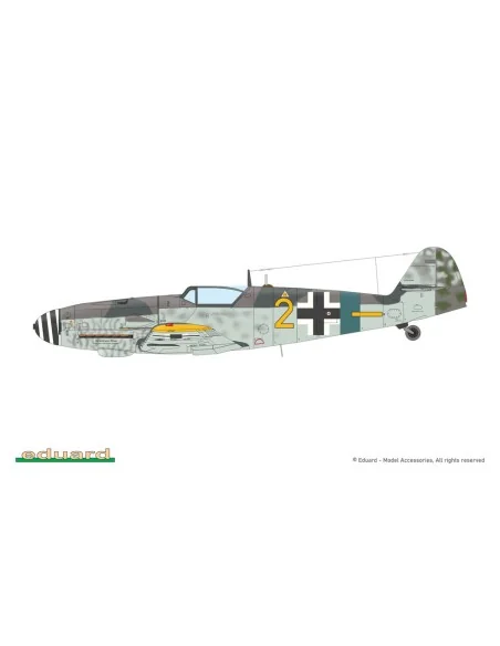 GUSTAV Pt. 3 DUAL COM EDUARD-LIMITED, 1/72 - Eduard Plastic Kits 2150