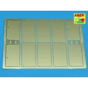 Side skirts for Panther Ausf.G, Jagdpanther - Aber Models 35 A028