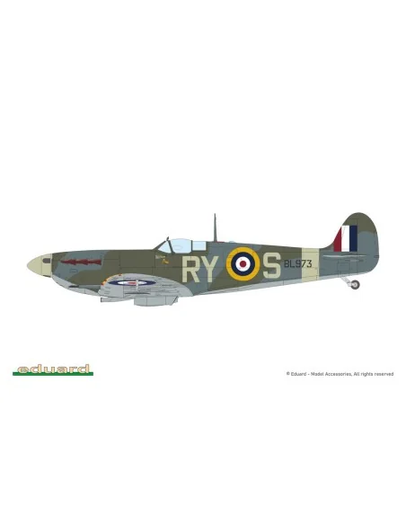 [NO_DESC] SPITFIRE STORY: The Sweeps DUAL COMBO, 1/72 - Eduard Plas...