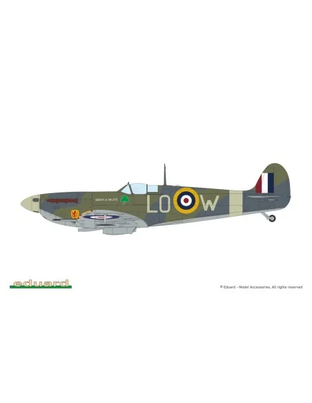 SPITFIRE STORY: The Sweeps DUAL COMBO, 1/72 - Eduard Plastic Kits 2154