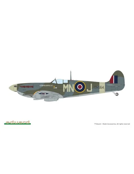 SPITFIRE STORY: The Sweeps DUAL COMBO, 1/72 - Eduard Plastic Kits 2154