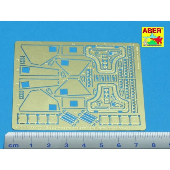 Side bin doors & additional parts for Puma, 1/35 - Aber Models 35 A030
