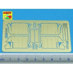Front fenders for Panther Ausf.A/D, 1/35 - Aber Models 35 A031