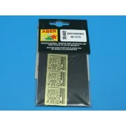 Browning M-1919, 1/35 - Aber Models 35 A032 Browning M-1919, 1/35 - Aber Models 35 A032