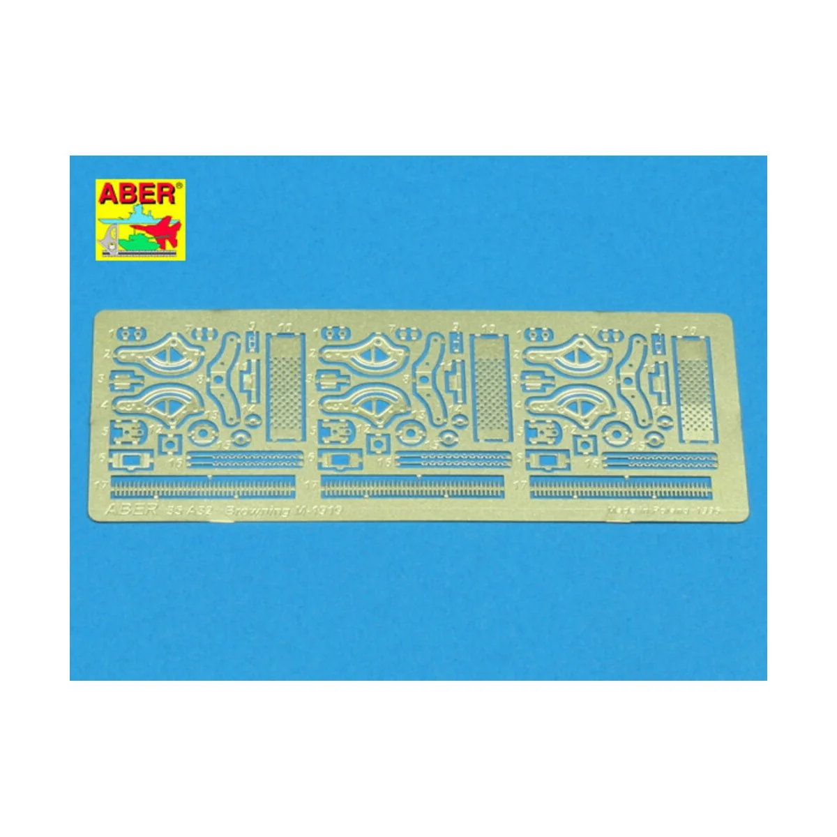 Browning M-1919, 1/35 - Aber Models 35 A032 Browning M-1919, 1/35 - Aber Models 35 A032