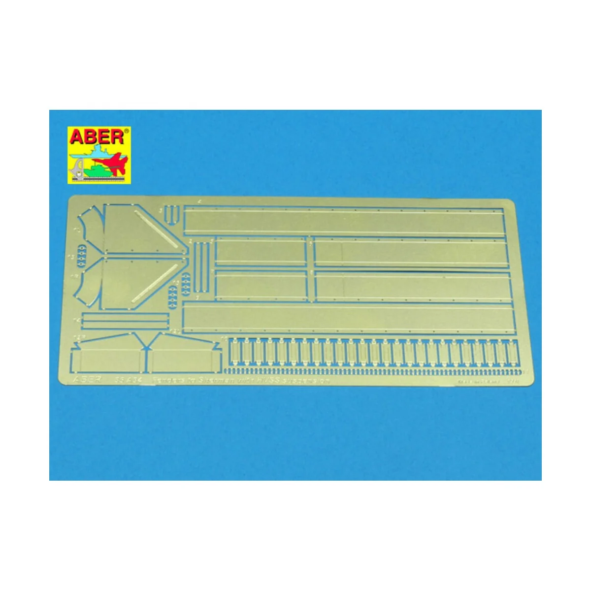 Fenders for Shermans with HVSS suspension, 1/35 - Aber Models 35 A034