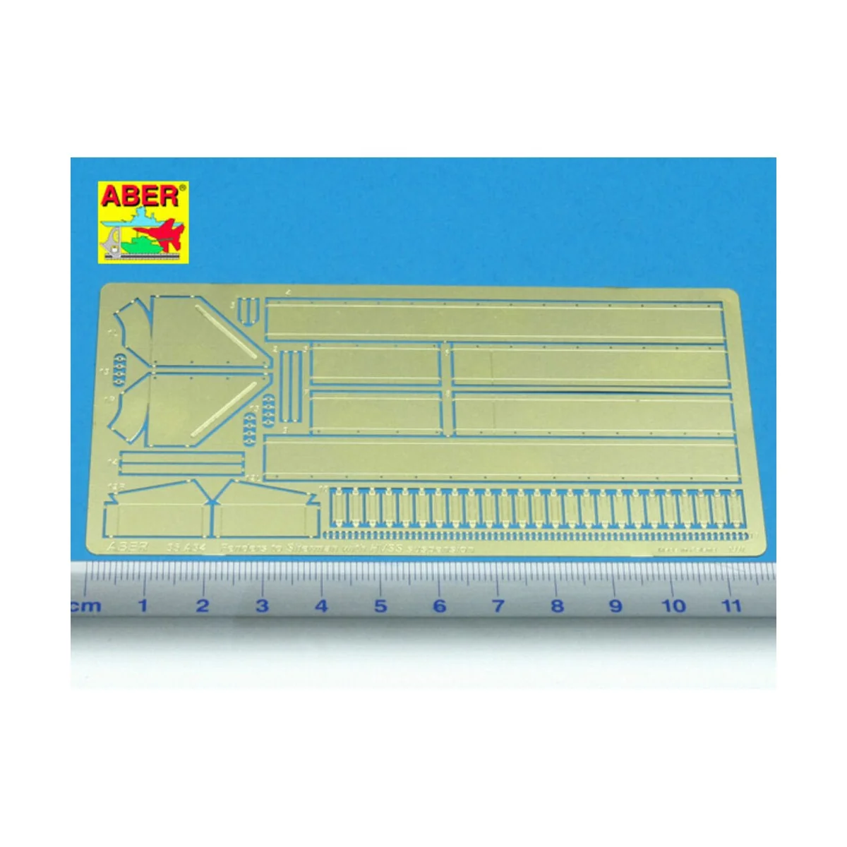 Fenders for Shermans with HVSS suspension, 1/35 - Aber Models 35 A034