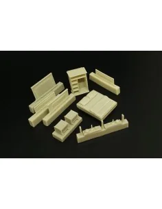 Bedroom furniture, 1/72 - Hauler HLH72119 2