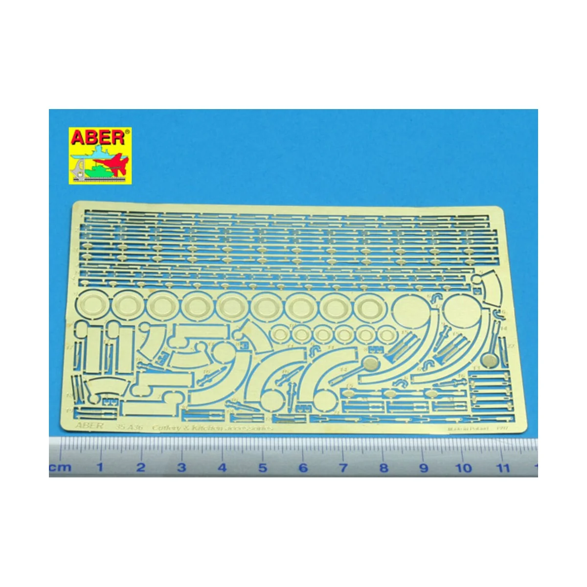 Cuterly & Kitchen accesories, 1/35 - Aber Models 35 A036 Cuterly & Kitchen accesories, 1/35 - Aber Models 35 A036