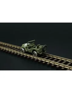 Railway Jeep (2pcs), 1/120 - Hauler HTT120084