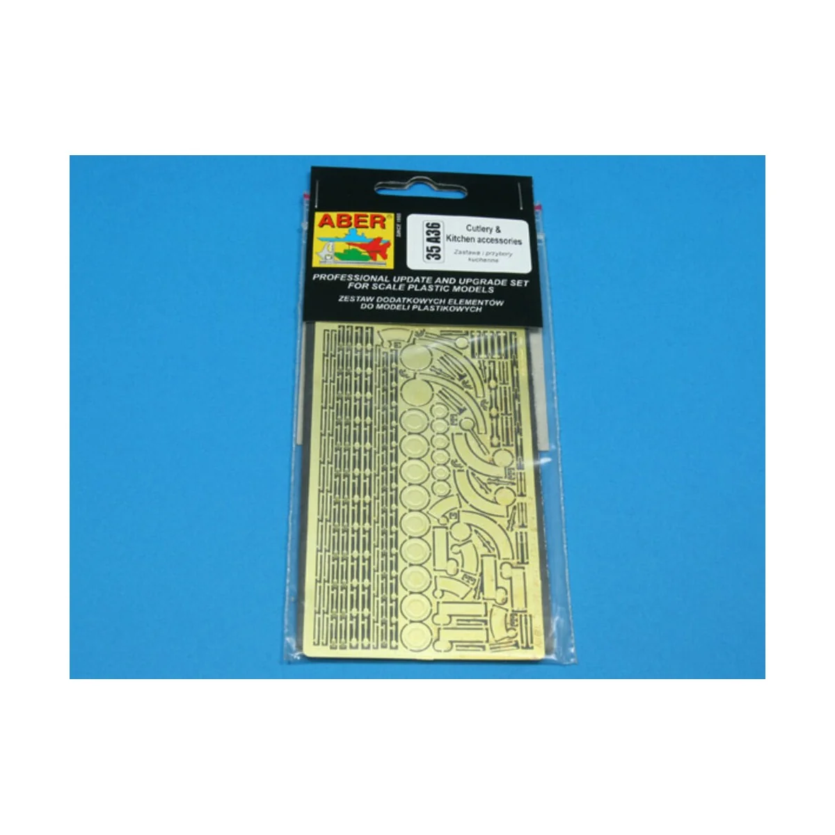 Cuterly & Kitchen accesories, 1/35 - Aber Models 35 A036 Cuterly & Kitchen accesories, 1/35 - Aber Models 35 A036