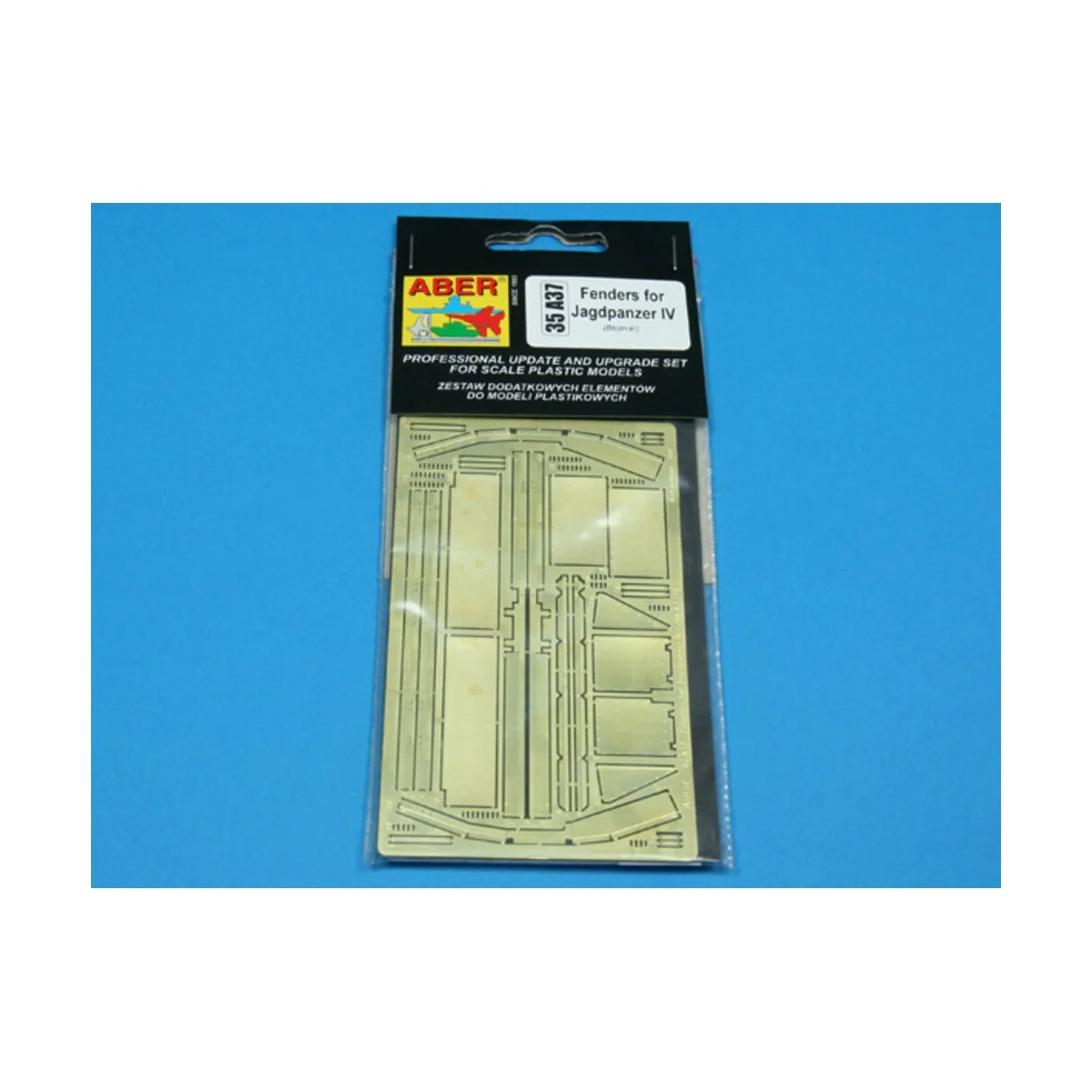 Fenders for Jagdpanzer IV, 1/35 - Aber Models 35 A037 Fenders for Jagdpanzer IV, 1/35 - Aber Models 35 A037