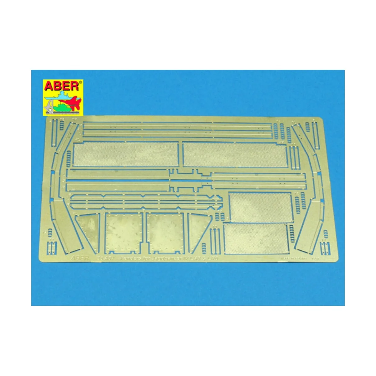 Fenders for Jagdpanzer IV, 1/35 - Aber Models 35 A037 Fenders for Jagdpanzer IV, 1/35 - Aber Models 35 A037