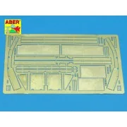 Fenders for Jagdpanzer IV, 1/35 - Aber Models 35 A037 Fenders for Jagdpanzer IV, 1/35 - Aber Models 35 A037
