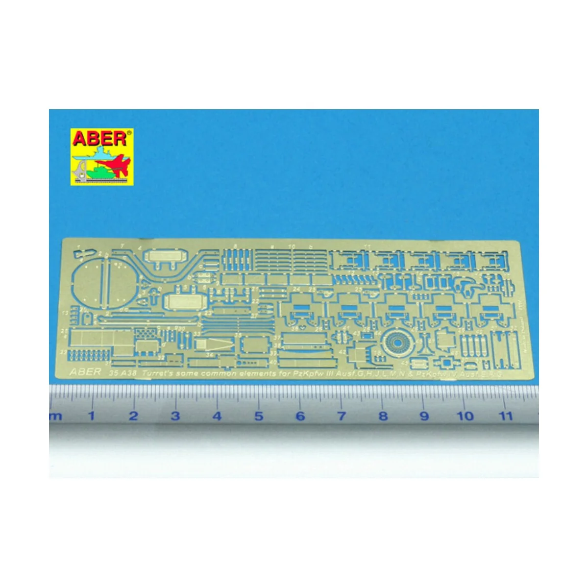 Turret's some common elements for Pz. III & Pz. IV - Aber Models 35...