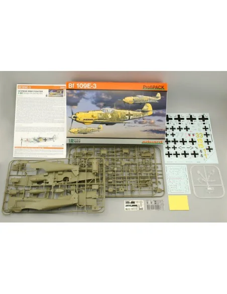 Bf 109E-3 Profipack, 1/32 - Eduard Plastic Kits 3002
