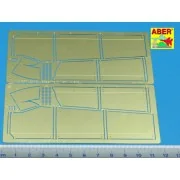Side skirts for King Tiger - Aber Models 35 A040