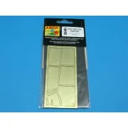 Side skirts for Jagdtiger, 1/35 - Aber Models 35 A041 Side skirts for Jagdtiger, 1/35 - Aber Models 35 A041