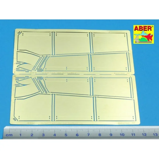 Side skirts for Jagdtiger - Aber Models 35 A041
