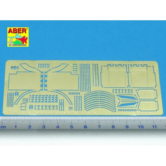 Front and back fenders for King Tiger & Jagdtiger - Aber Models 35 ...