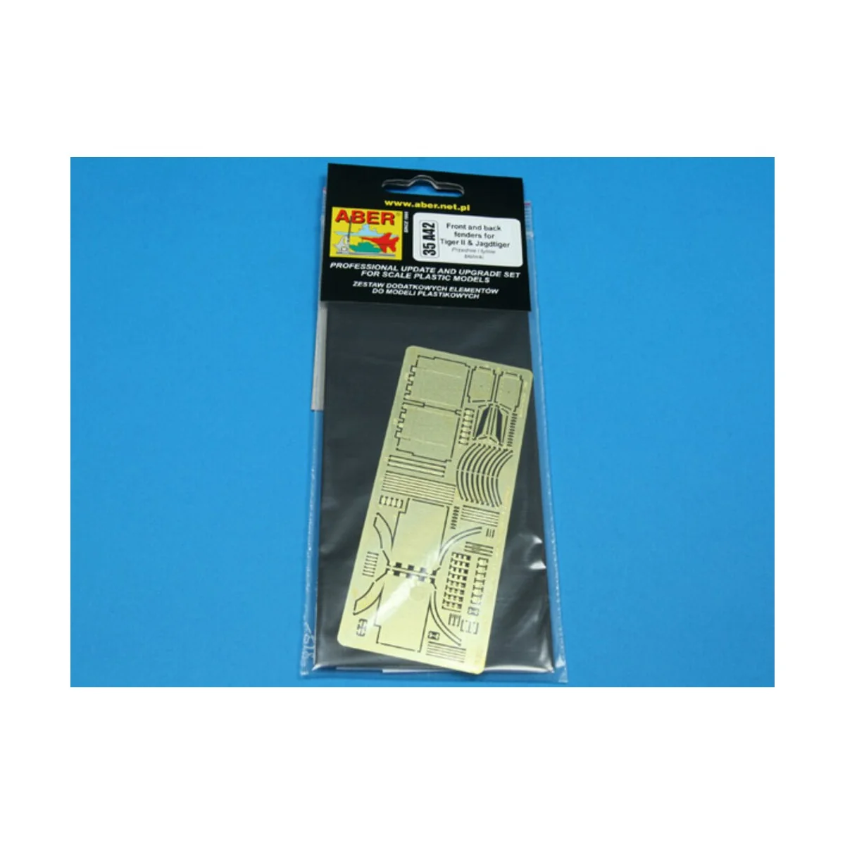 Front and back fenders for King Tiger & Jagdtiger - Aber Models 35 ...