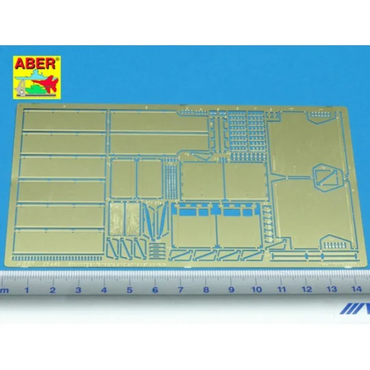Fenders for Sturmtiger, 1/35 - Aber Models 35 A043