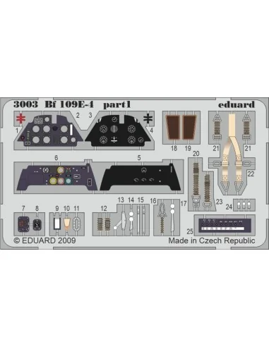 [NO_DESC] Bf 109E-4 Profipack, 1/32 - Eduard Plastic Kits 3003