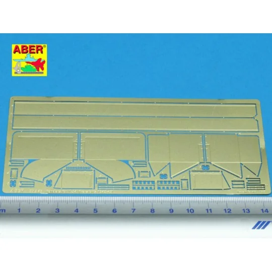 Fenders for T-34 (version 1942-45) - Aber Models 35 A045