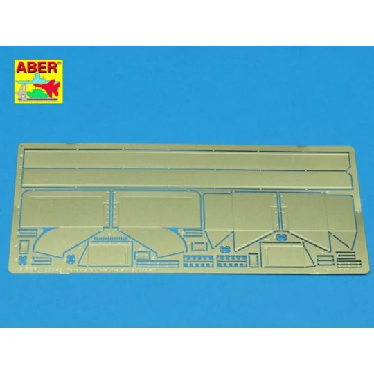 Fenders for T-34 (version 1942-45), 1/35 - Aber Models 35 A045 Fenders for T-34 (version 1942-45), 1/35 - Aber Models 35 A045