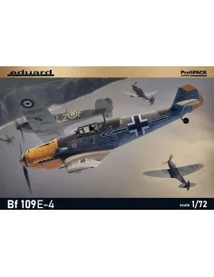 Bf 109E-4 Profipack, 1/72 - Eduard Plastic Kits 7033