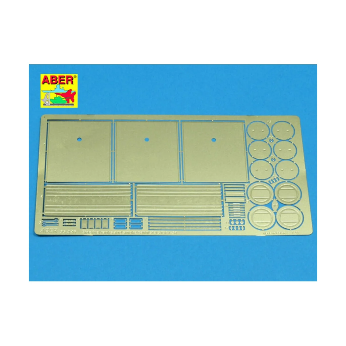 Side fuel tanks and smoke cannisters for T-34 & IS-2, 1/35 - Aber M...