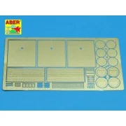 Side fuel tanks and smoke cannisters for T-34 & IS-2, 1/35 - Aber M...