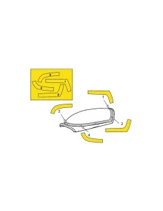 Extra EA-300L Canopy masks (Brengun kit), 1/48 - Brengun BRL48156