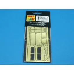 Back fenders for PzKpfw IV hull, 1/35 - Aber Models 35 A049