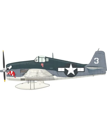 F6F-3, 1/72 - Eduard Plastic Kits 7074