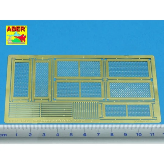Anti-Panzerfaust shields for T-34 & IS-2 - Aber Models 35 A050