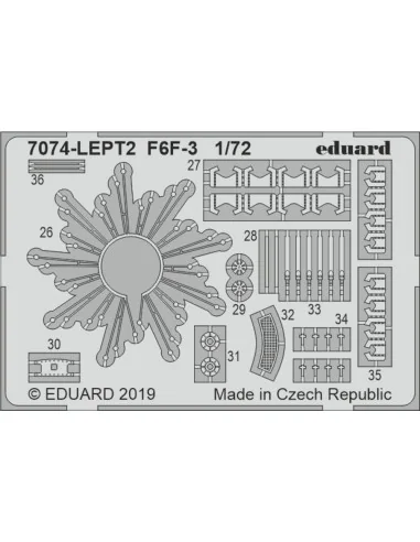 F6F-3, 1/72 - Eduard Plastic Kits 7074