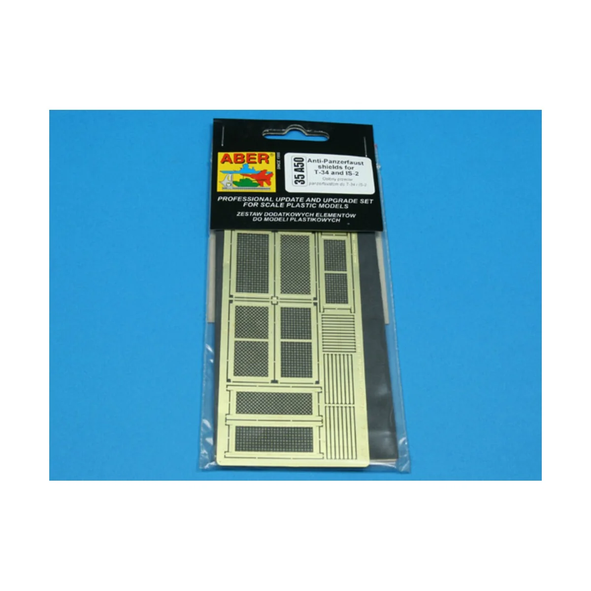 Anti-Panzerfaust shields for T-34 & IS-2 - Aber Models 35 A050