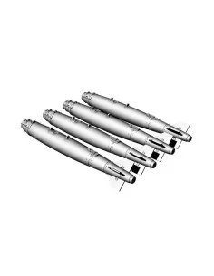 GBU-38 JDAM 500lb bomb (4pcs), 1/48 - Brengun BRL48163