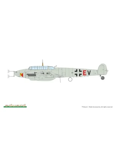 Bf 110F, 1/72 - Eduard Plastic Kits 7084