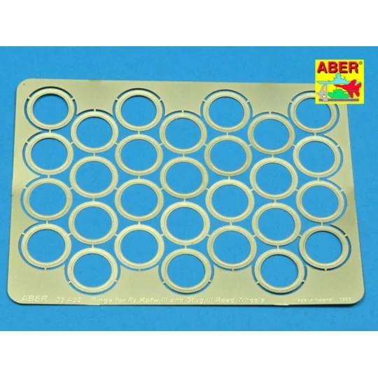 Rings between road wheels for Pz.III and Stug.III, 1/35 - Aber Mode... Rings between road wheels for Pz.III and Stug.III, 1/35 - Aber Mode...