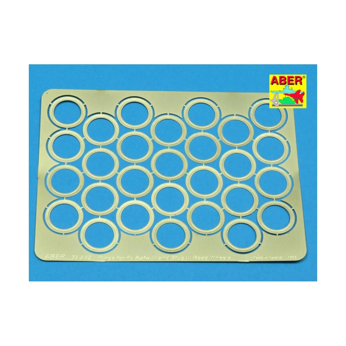 Rings between road wheels for Pz.III and Stug.III - Aber Models 35 ...