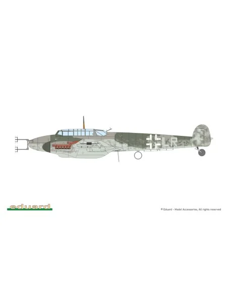 Bf 110F, 1/72 - Eduard Plastic Kits 7084