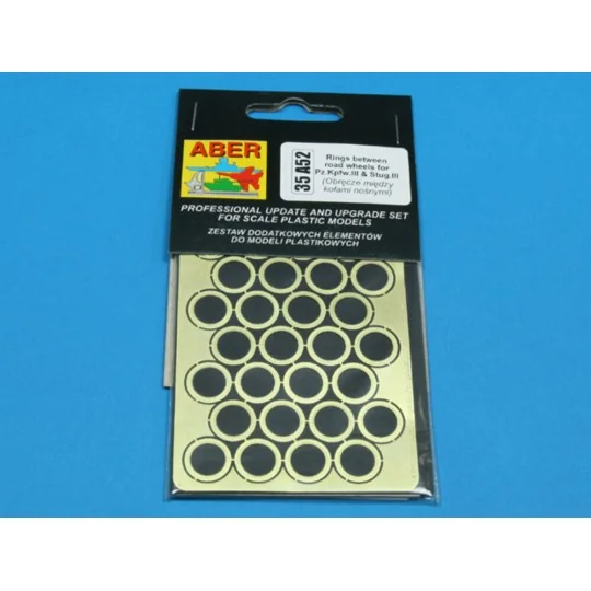 Rings between road wheels for Pz.III and Stug.III, 1/35 - Aber Mode... Rings between road wheels for Pz.III and Stug.III, 1/35 - Aber Mode...